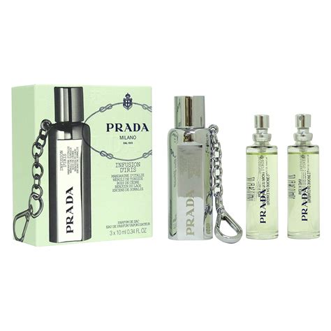 prada milano infusion d'iris men small|prada iris gift set.